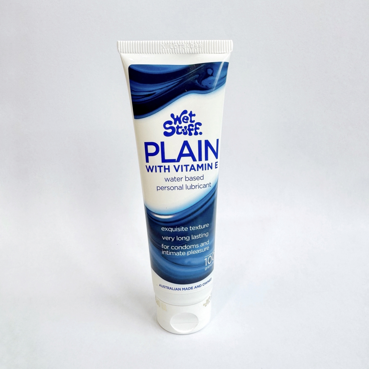 Wet Stuff Plain with Vit. E water based personal lubricant