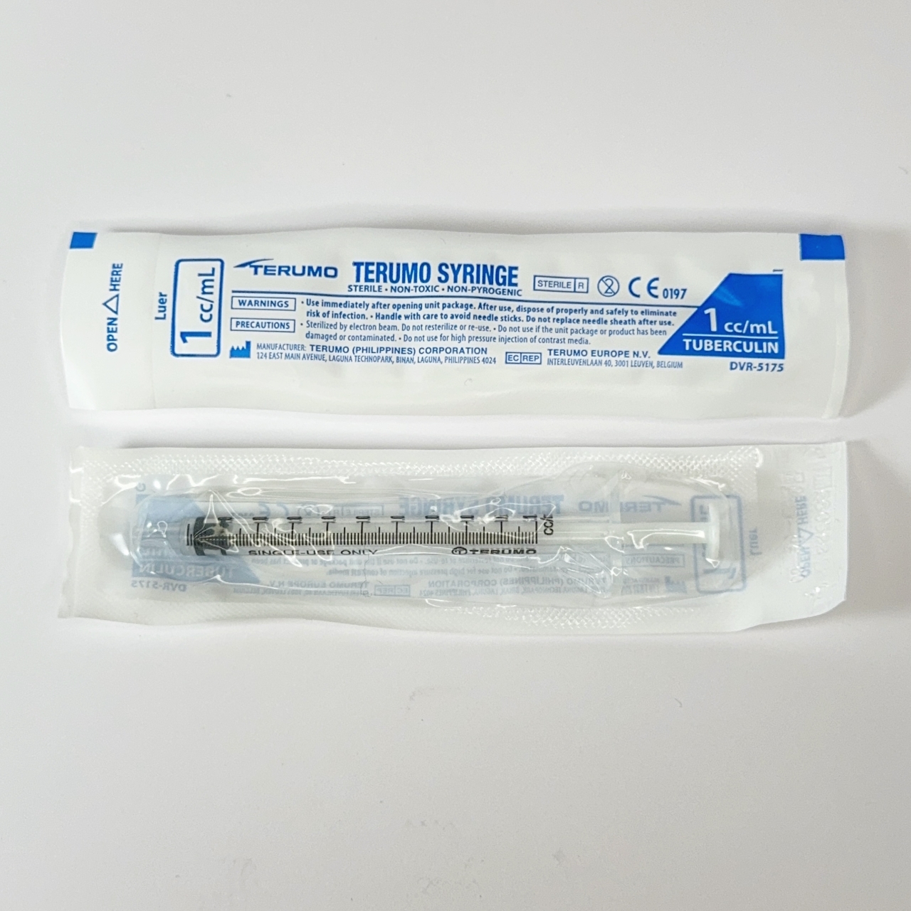 Terumo 1ml luer slip syringe